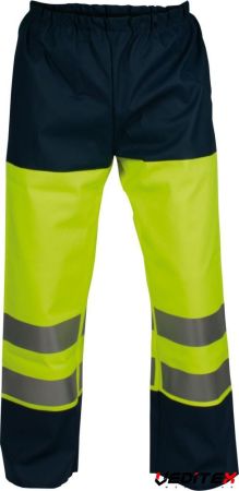 Pantalon de pluie haute visibilité bicolore MICHEL - CLASSE 2