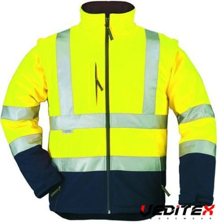 Veste softshell homme haute visibilité STATION - CLASSE 3