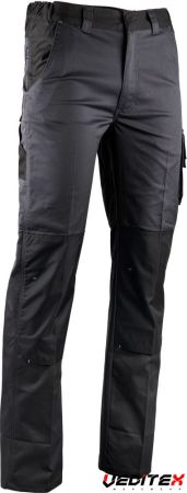 Pantalon bicolore strech poches genoux VULCAIN