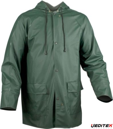 Veste de pluie enduction PVC