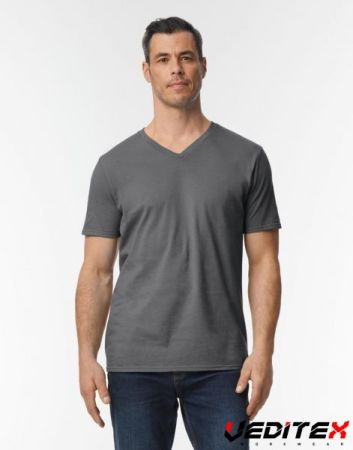T-shirt manches courtes col V homme [GILDAN] T-shirts, modèle 64V00