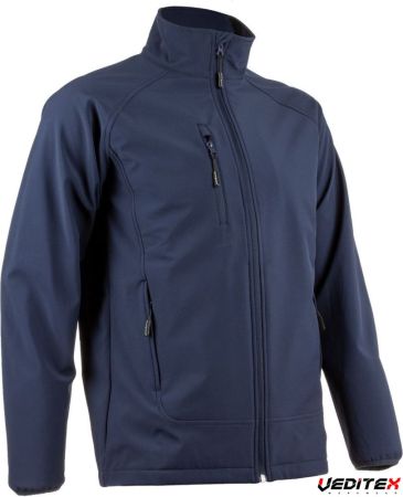 Softshell homme marine