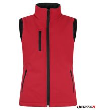 Bodywarmer softshell sans manches femme PADDED  [020959]