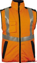 Gilet sans manches haute visibilité ATEX - CLASSE 2