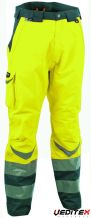Pantalon de travail haute visibilité pluie SAFE - CLASSE 2 [V025]