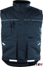 Gilet imperméable matelassé multipoche en ripstop [5GMR-5GRIP]