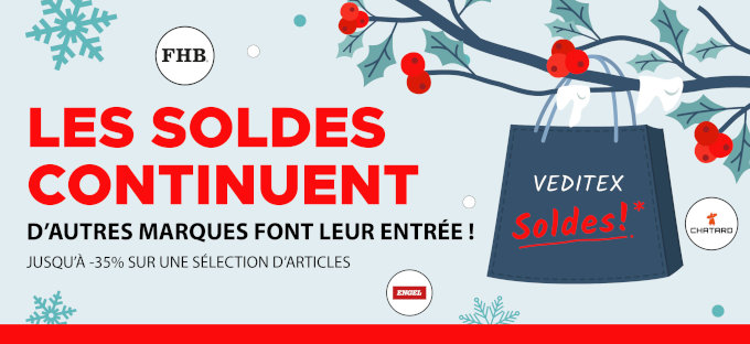 Les soldes continuent !